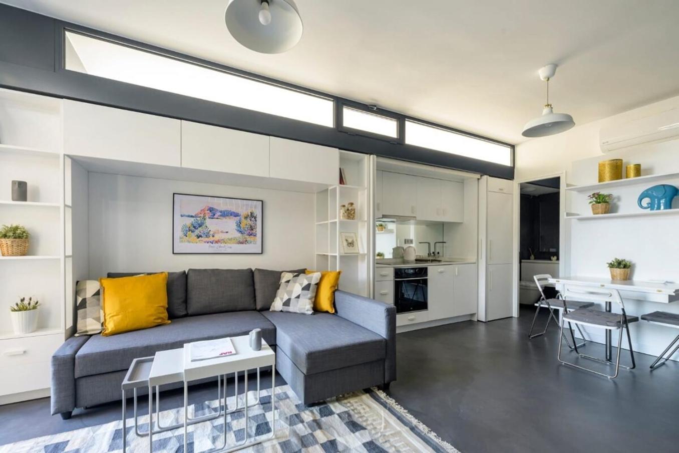 Отель Bright Modern Design New Duplex Loft Patio! #145 Стамбул Экстерьер фото
